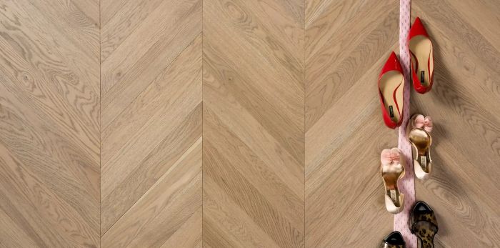 Parquet board Coswick Pastel rustic 19.05 mm with chamfering